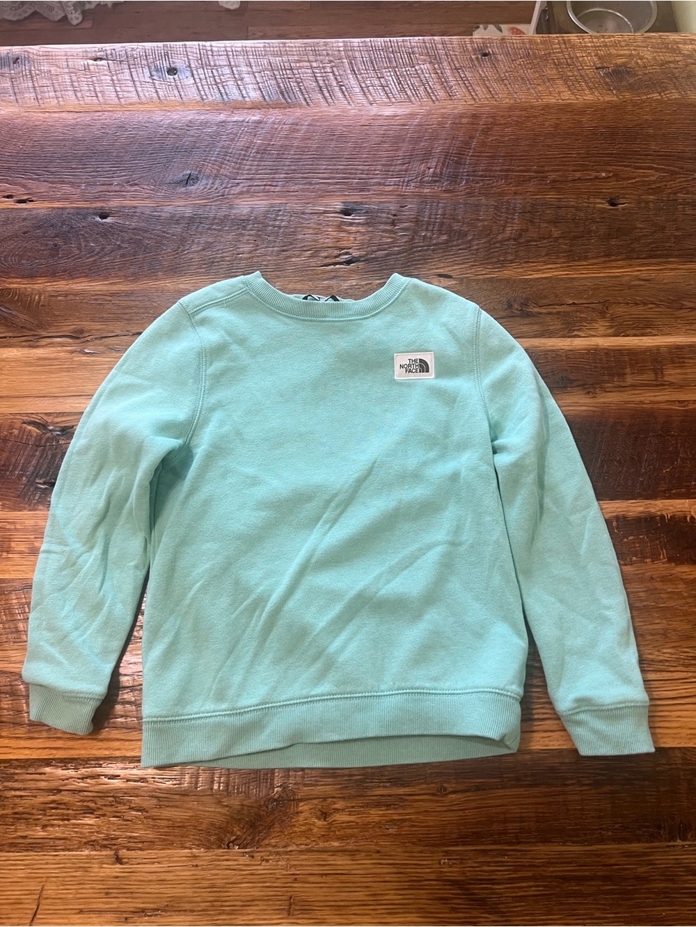 The North Face Men’s Crewneck Sweatshirt - Aqua Teal